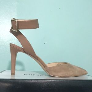 Nine West ankle strap heels